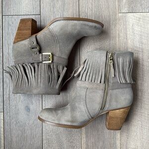 Lauren Ralph Lauren Mara Suede Fringe Boots